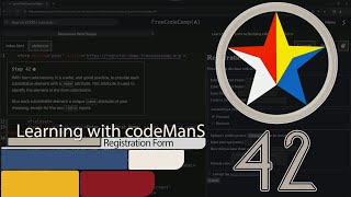 Learn HTML Forms by Building a Registration Form  Step 42 [upl. by Alakim477]