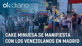 Venezolanos en Madrid se manifiestan contra el fraude quot¡Edmundo presidentequot [upl. by Nabala]