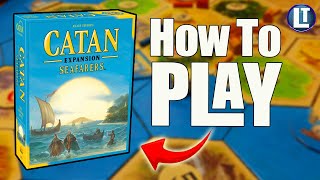 CATAN SEAFARERS  Learn to PLAY  SETTLERS OF CATAN EXPANSION [upl. by Lesnah]