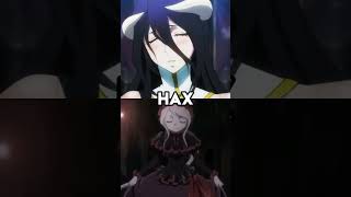 Albedo vs Shalltear Bloodfallen  albedo overlord shalltear animeedit [upl. by Arabeila]