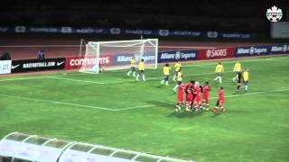 Algarve Cup Canadas goals at the Algarve Cup final [upl. by Lepp]