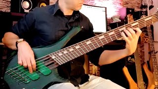 JAZZ FUSION On Fanned Frets [upl. by Hayikat325]