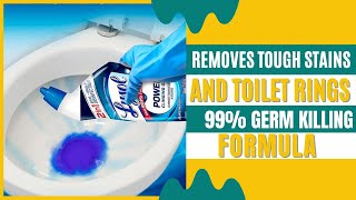 Lysol Power Toilet Bowl Cleaner  Fast Action Gel Liquid Cleaner [upl. by Bekaj]