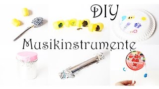 DIY 7 tolle Musikinstrumente für Kinder ganz einfach selber machen Basteln aus Müll [upl. by Ecneitap]