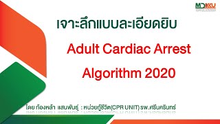 เจาะลึกแบบละเอียดยิบ Adult Cardiac Arrest Algorithm 2020 [upl. by Budworth920]