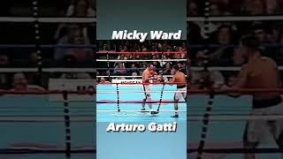 Ward vs Gatti 1 end of round 8 Ward hurts Gatti with vicious combo [upl. by Nolyarb]