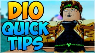 How to Use DIO in All Star Tower Defense  Roblox [upl. by Lurleen]