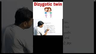 DIZYGOTIC TWINS biology class12 important questions 12th biology [upl. by Dympha]