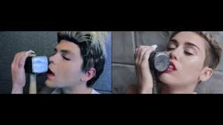 Miley Cyrus Wrecking Ball Transvestite Remake by quotLos OneManBandsquot [upl. by Amin]