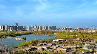 Aerial view of Tangshan 40 years after massive earthquake [upl. by Intyre]