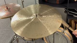 Pergamon Cymbals Etna Soft Jazz Crash 22quot [upl. by Tiloine]