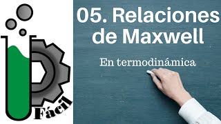 05 Relaciones de Maxwell y Potenciales Termodinámicos [upl. by Shurwood]