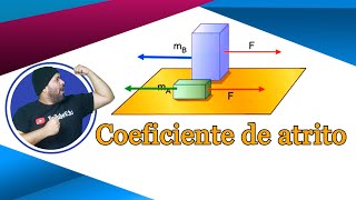 ✅Fat  μ N Coeficiente de Atrito Estático e Cinético Exercícios Resolvidos Física atrito [upl. by Isied]