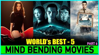 Top 5 Great Mind Bending Movies Ever Hard To Crack  Top 5 Movies Beyond Imagination [upl. by Tsepmet360]