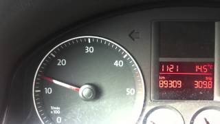 VW Golf 5 19 TDI strange engine sound [upl. by Rafaellle]