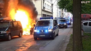 G20 Gipfel führt zu Bürgerkriegsartigen Szenen in HamburgAltona [upl. by Niehaus]