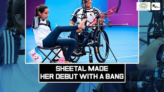 Armless archer Sheetal Devi narrowly misses world record। Paris Paralympics 2024 [upl. by Lorelei]