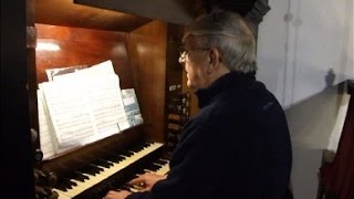 The Forster and Andrews organ of St John The Evangelist Leeds W Yorks [upl. by Llennej]