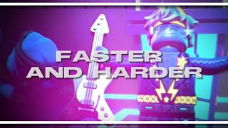 Faster and Harder 6arelyhuman Edit Audio [upl. by Lam729]