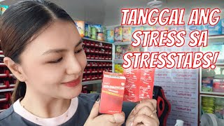 VITAMINS NA NAKAKAGANDA NAKAKAFRESH AT PARA SA STRESS STRESSTABS  BOTIKA VLOG [upl. by Hteazile787]