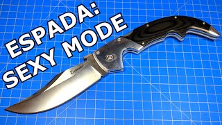 Cold Steel Espada S35VN Large CS62MB  Knife Review [upl. by Florry844]