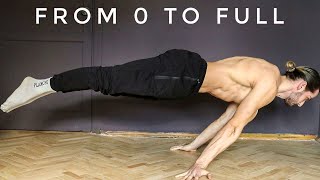 All Planche Progressions from 0 to Full [upl. by Sands]