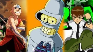 Top 10 Cartoons of the 2000s [upl. by Max]