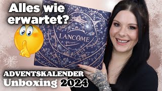 Alles wie erwartet 🧐 Lancome Adventskalender 2024 Inhalt 24 Türchen [upl. by Caron]