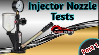 How to Test Injector Nozzle  Diesel Injector test [upl. by Nimajaneb710]