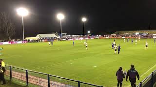 Aberdeen fans sing Sacked in the morning to Jim Goodwin Darvel v Aberdeen Scottish Cup 230123 [upl. by Massingill]