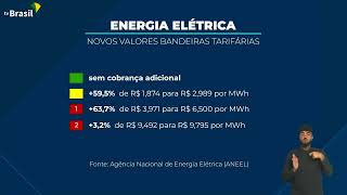 Bandeiras tarifárias de energia são reajustadas em até 637 [upl. by Pelmas]