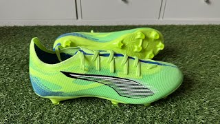 Puma Ultra 5 Match FG Boots Review  On Feet amp Unboxing ASMR 4K [upl. by Supat58]