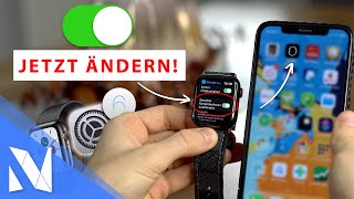 12 Apple Watch Einstellungen die du SOFORT ändern solltest watchOS 6x  NilsHendrik Welk [upl. by Uni548]