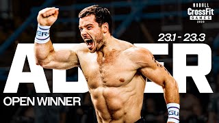 Jeff Adler Wins the 2023 CrossFit Open — Watch His Workouts [upl. by Hayyim]