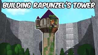 BUILDING RAPUNZELS TOWER IN BLOXBURG [upl. by Aranahs]