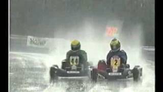 LEWIS HAMILTON  Karting  Larkhall 1998 Awensomeavi [upl. by Yretsym68]