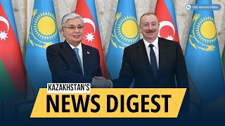 Kazakhstan News Digest Tokayevs visit to Azerbaijan UNDP Report Nauryz Celebrations [upl. by Amyaj314]