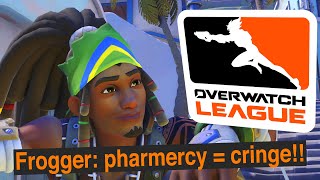 Frogger DOMINATES The Overwatch League [upl. by Nadnerb]