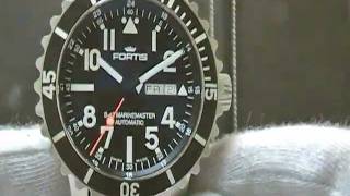 Fortis B42 Marinemaster Day Date Watch Video from About Time Watch [upl. by Leotie]