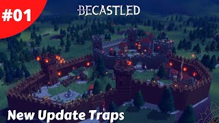 Build amp Defend Your Castle Against Nightly Attacks New Update Traps  Becastled  01  Gameplay [upl. by Anis]