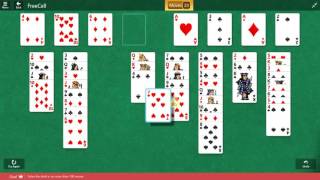 Microsoft Solitaire Collection  FreeCell  December 21 2016 [upl. by Meakem]