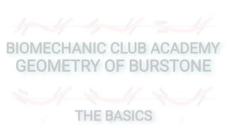 BIOMECHANIC LECTURES  GEOMETRY OF BURSTONE THE BASICS [upl. by Palocz610]