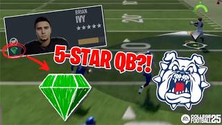 Fresno State Bulldogs Dynasty We Get A 5 Star QB  College Football 25 [upl. by Aneroc]