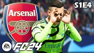 The most INSANE game ever  FC 24 Arsenal Career Mode S1E4 [upl. by Kaya]