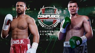 Roy Jones Jr vs Joe Calzaghe  Undisputed Boxing Game Early Access [upl. by Eastman]