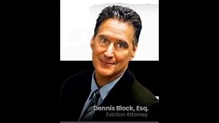 Attorney Dennis Block  Zoom LandlordTenant Talk Radio 111823 [upl. by Annaicul491]