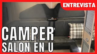 👉BUNKERVAN Furgoneta CAMPER con una distribución especial 🚐 ENTREVISTA 144 [upl. by Zack]