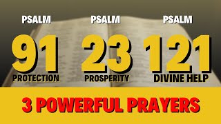 📖 Psalm 91 Psalm 23 Psalm 121 for protection prosperity and divine help [upl. by Eintroc]