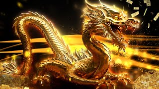 Golden Dragon of Abundance  Wealth and Power  Burn Negative Energy  Feng Shui  888 hz [upl. by Irek]