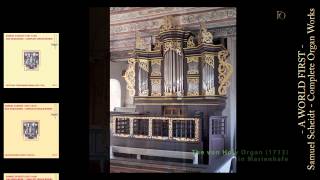 Samuel Scheidt  Das Orgelwerk  Complete Organ Works  Wachet auf ruft uns die Stimme SSWV 538 [upl. by Arakat]